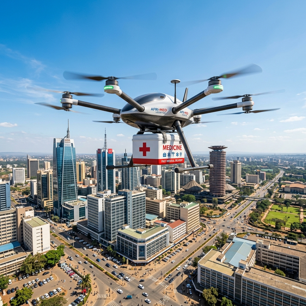 Livraison Pharmacie par Drone